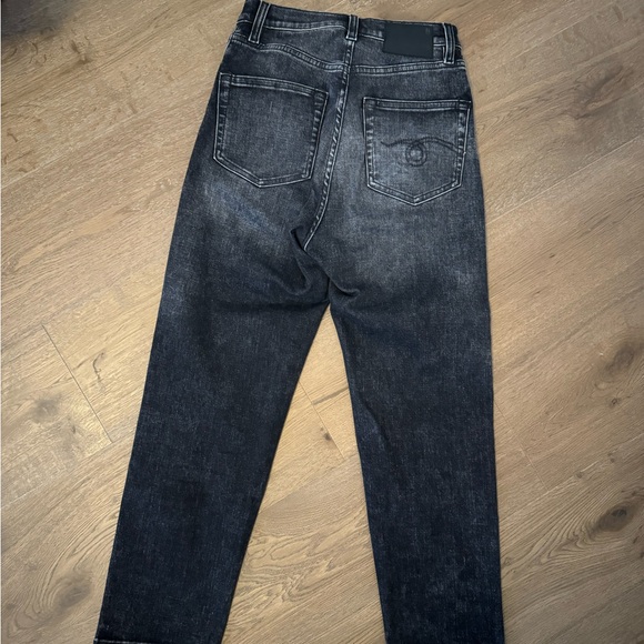 R13 Shelley Slim Morrison Black Jeans 26 - Picture 11 of 13